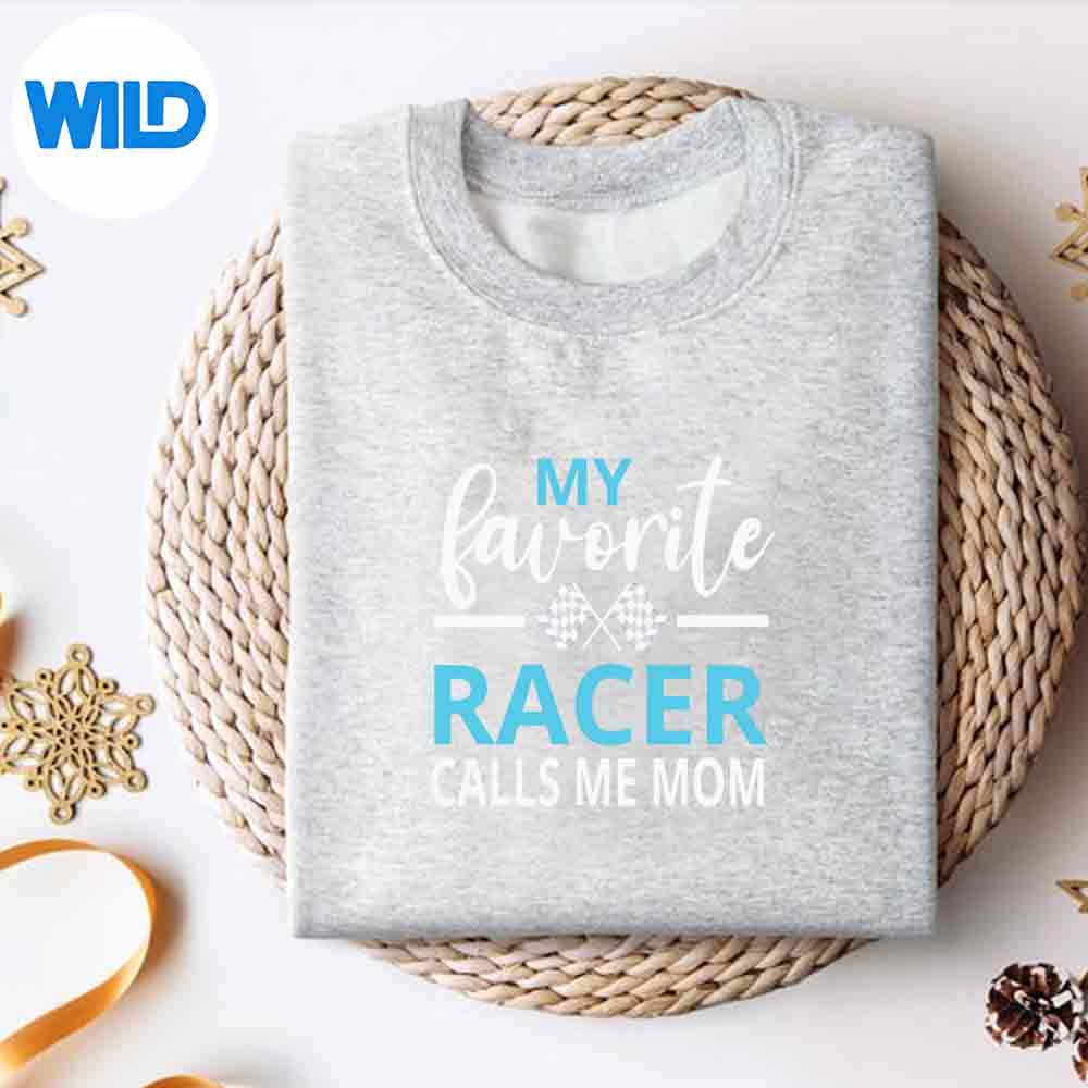 Alternative view of Dirt Track Racing My Favorite Racer Calls Me Mom Digital Download