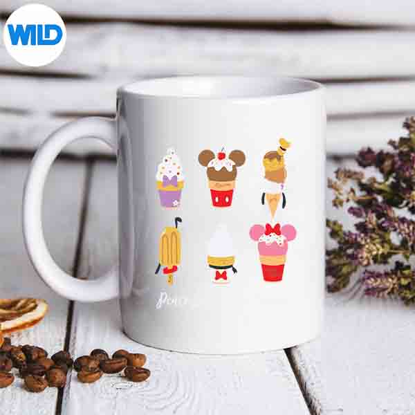 DisneyMickeyPalsSummerTreatsPeaceLoveIceCreammug