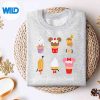 Disney Mickey Pals Summer Treats Peace Love Ice Cream SVG PNG Digital Design