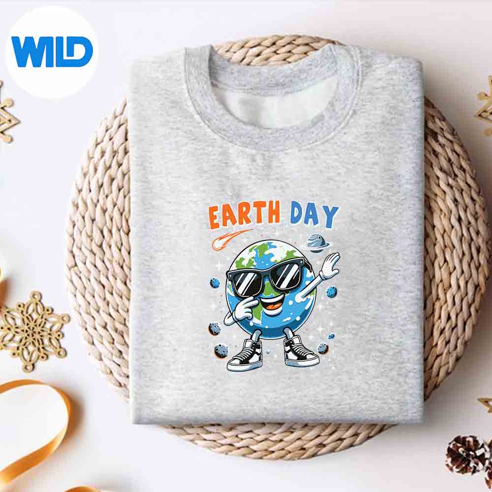 Earth Day Every Day Dab Dabbing Earth Toddler PNG SVG for Cricut 2 Earth Day Every Day Dab Dabbing Earth Toddler PNG SVG for Cricut - Image 2