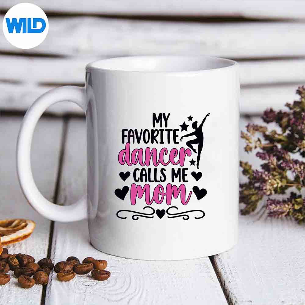 Favorite Dancer Mom Of A Dancer Mama Dance Mom Dancing Mom SVG PNG Download