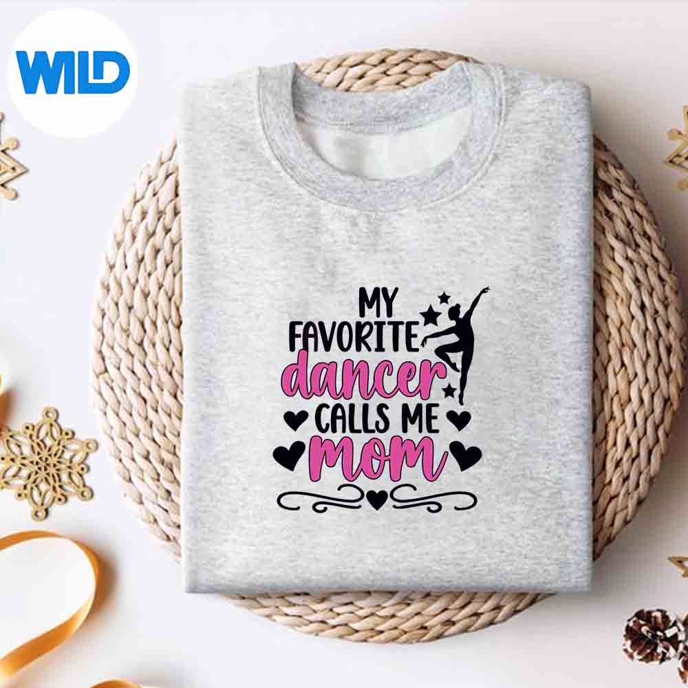 Alternative view of Favorite Dancer Mom Of A Dancer Mama Dance Mom Dancing Mom SVG PNG Download