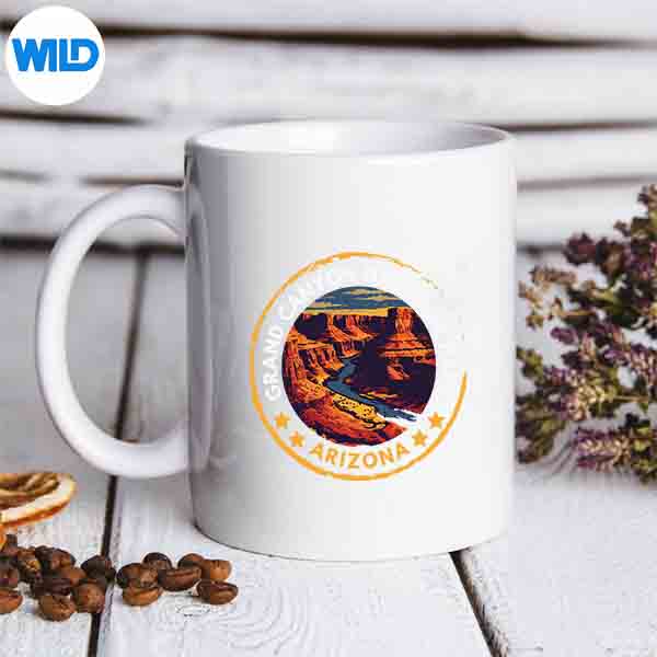 Grand Canyon National Park Road Trip Family Vacation Digital Design