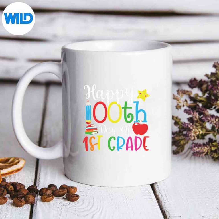Happy 100th Day Of 1st Grade 100 School Days Teacher SVG PNG Download 1 Happy 100th Day Of 1st Grade 100 School Days Teacher SVG PNG Download