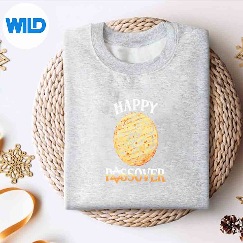 Alternative view of Happy Passover Pesach Jewish Matzo Silhouette SVG PNG