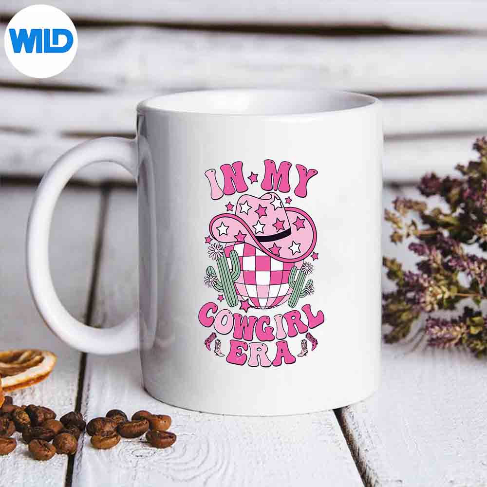 In My Cowgirl Era Groovy Cute Western Rodeo Cowgirls SVG PNG Digital Design