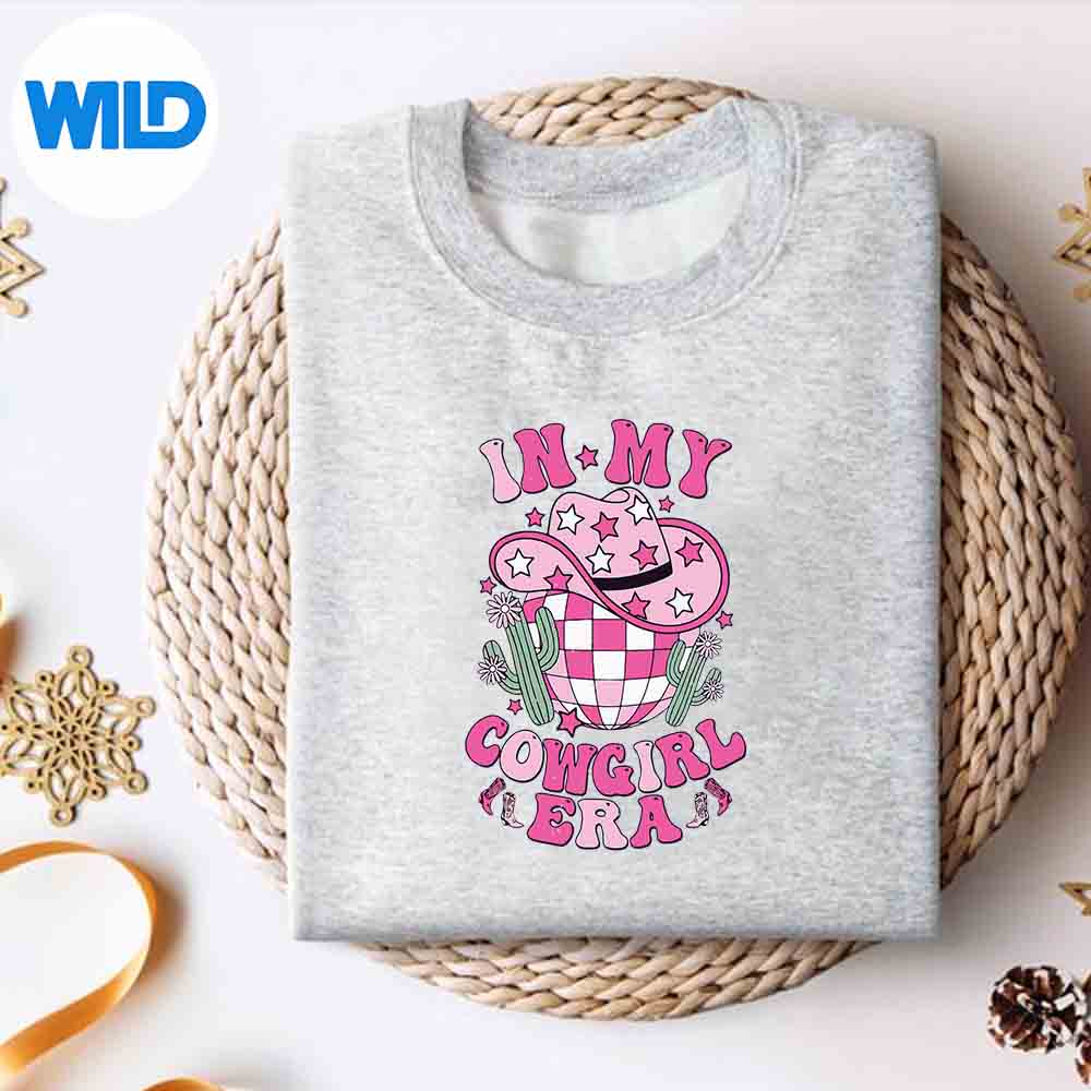 Alternative view of In My Cowgirl Era Groovy Cute Western Rodeo Cowgirls SVG PNG Digital Design