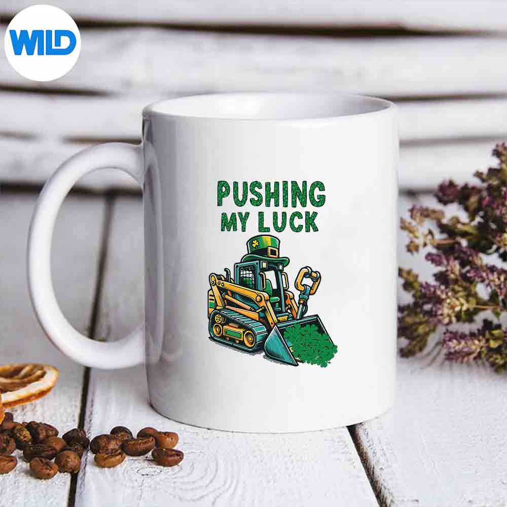 Irish Construction Truck Toddler St Patricks Day Design for Cricut
