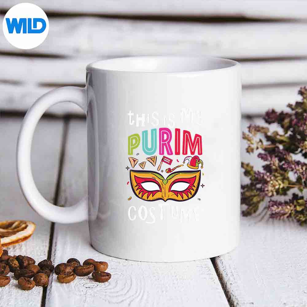 Jewish Happy Purim Hamantash This Is My Purim Costume SVG PNG Digital Design