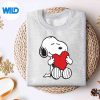 Peanuts Valentine Snoopy Hugging Heart Digital Download