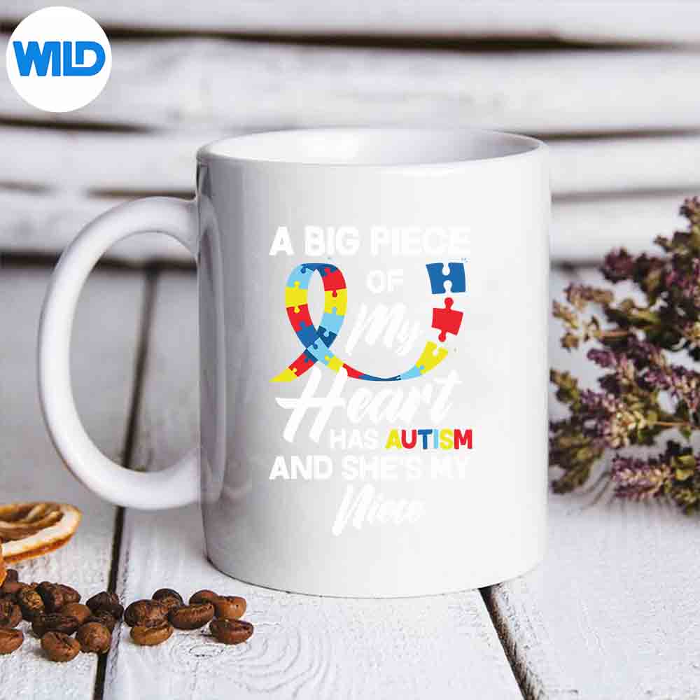 Proud Autism Aunt Uncle Autistic Niece Autism Awareness SVG Cut File