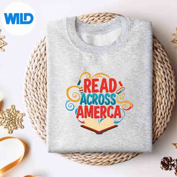 Alternative view of Reads Across America Reading Teacher Books Reader SVG PNG Digital Design