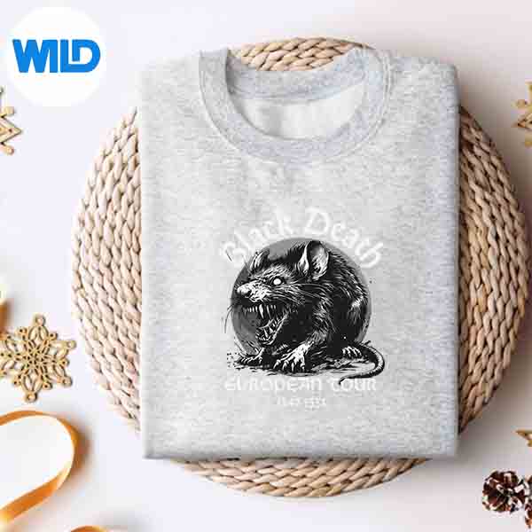 Alternative view of The European Plagueplague Rat Medieval History Gothic PNG SVG for Cricut