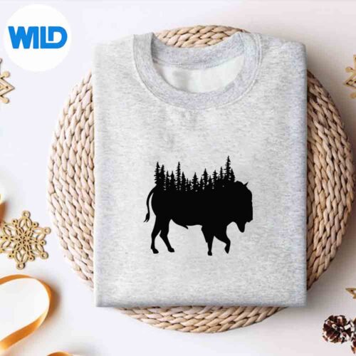 BisonBuffaloAmericanNationalParkSouvenirsweater