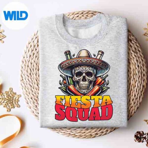 CincoDeMayoFiestaSquadLetsFiestaMexicanPartysweater