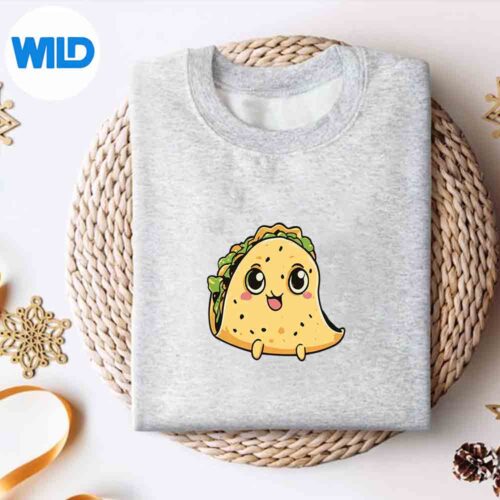 Cute Taco Cinco De Mayo Mexican Food Taco SVG Cut File 4 CuteTacoCincoDeMayoMexicanFoodTacosweater