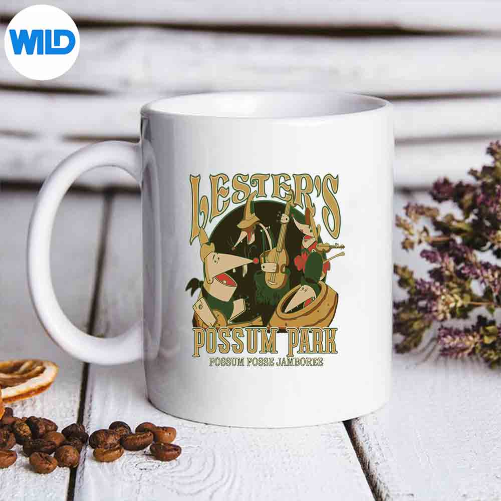 Disney A Goofy Movie Lesters Possum Park Vintage Poster Silhouette SVG PNG 6 DisneyAGoofyMovieLestersPossumParkVintagePostermug