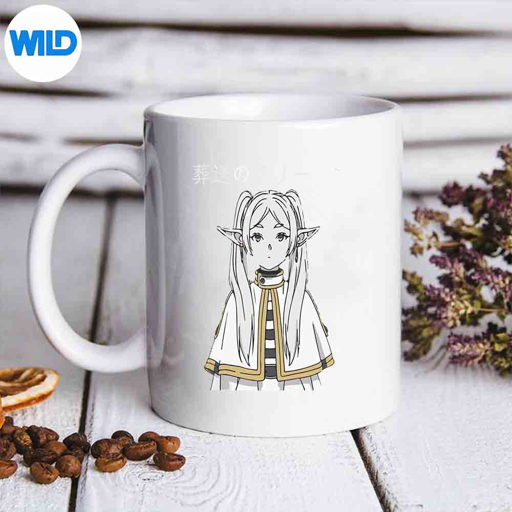 Frieren Beyond Journeys End Isekai Anime Manga Video Game Digital Design 6 FrierenBeyondJourneysEndIsekaiAnimeMangaVideoGamemug