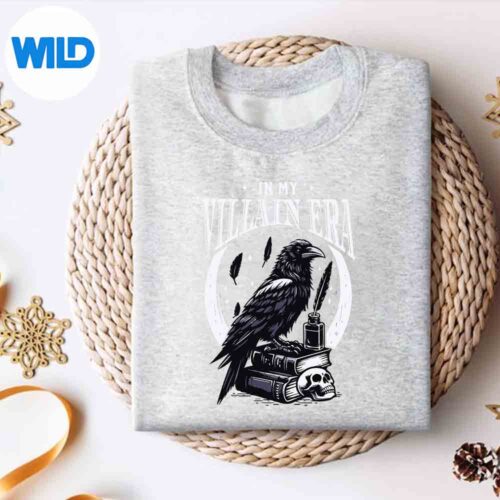 InMyVillainEraMorallyGreyBooksNovelLoverBookwormsweater