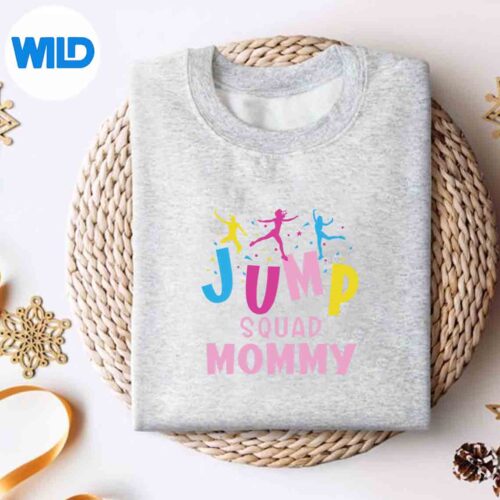 Jump Squad Mommy Trampoline Party Matching SVG PNG 4 JumpSquadMommyTrampolinePartyMatchingsweater