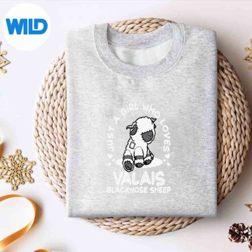 Just A Girl Who Loves Valais Blacknose Sheep Silhouette SVG PNG Cut File 4 JustAGirlWhoLovesValaisBlacknoseSheepsweater