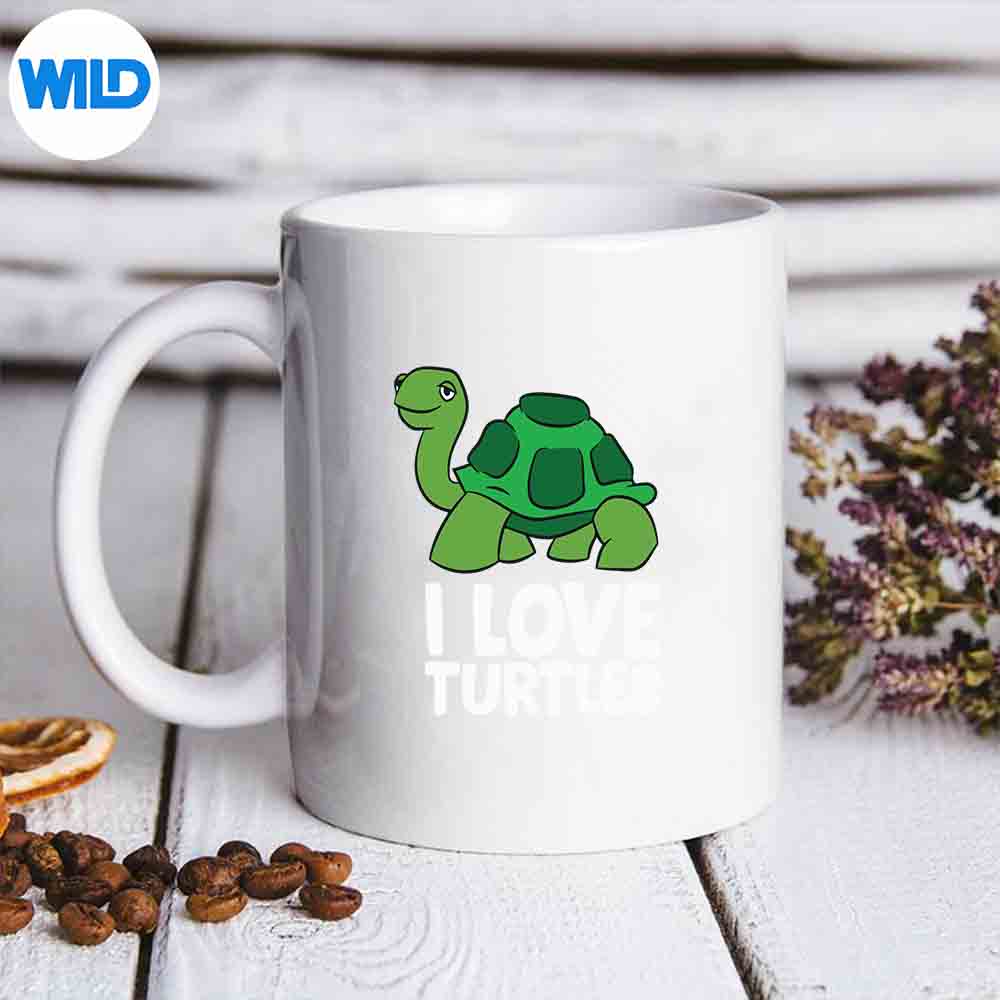 Love Sea Turtles I Love Turtles PNG SVG for Cricut