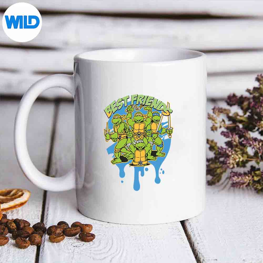 Mademark X Age Mutant Ninja Turtles Best Friends Retro Tmnt Vector Design