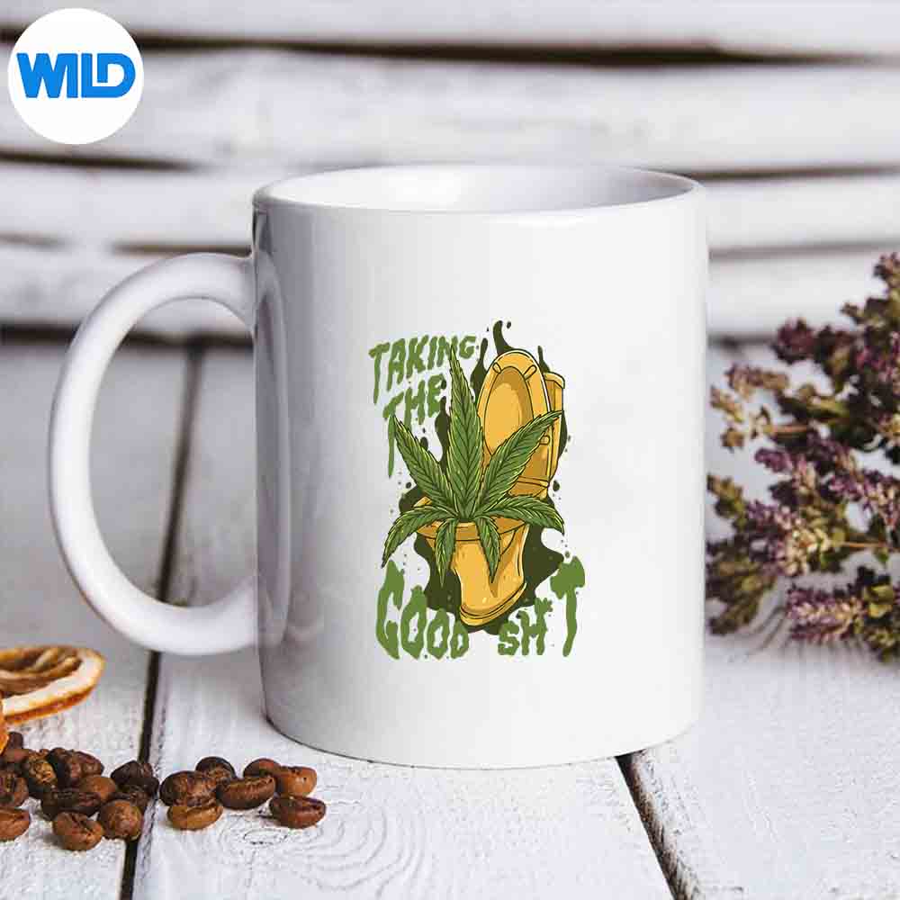 Marijuana Good Shit Cannabis Pot Weed Leaf Stoner SVG Cut File