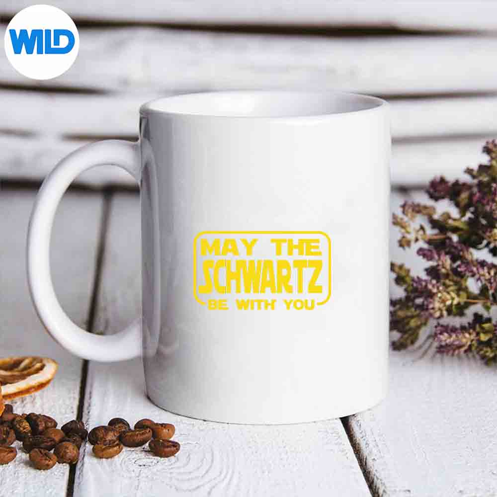 May The Schwartz Be With You Science Fiction Geek Nerd SVG Cut File