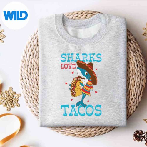Mexican Shark Love Tacos Cinco De Mayo Mexican Food SVG PNG Digital Download 4 MexicanSharkLoveTacosCincoDeMayoMexicanFoodsweater