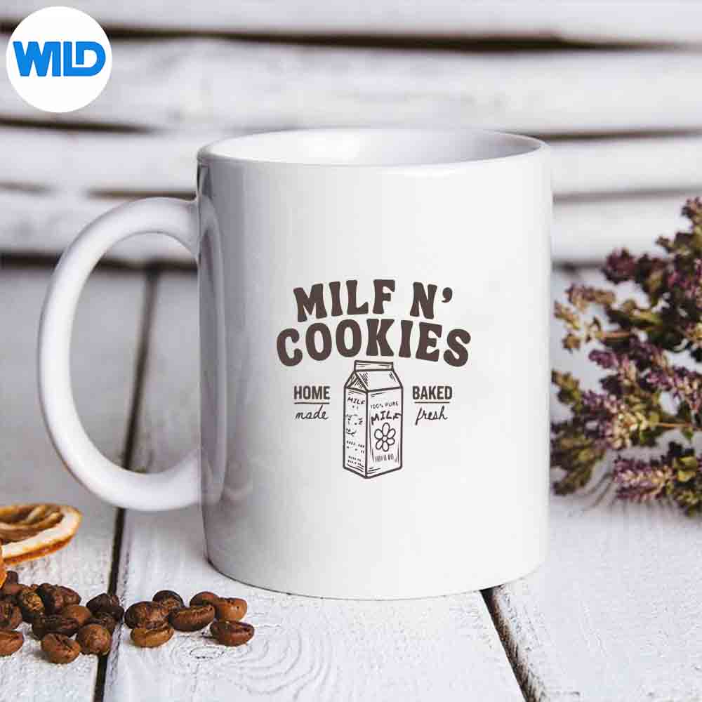 Milf N Cookies Stay At Home Milf Milf Mom Mama Milf Vector Design 6 MilfNCookiesStayAtHomeMilfMilfMomMamaMilfmug