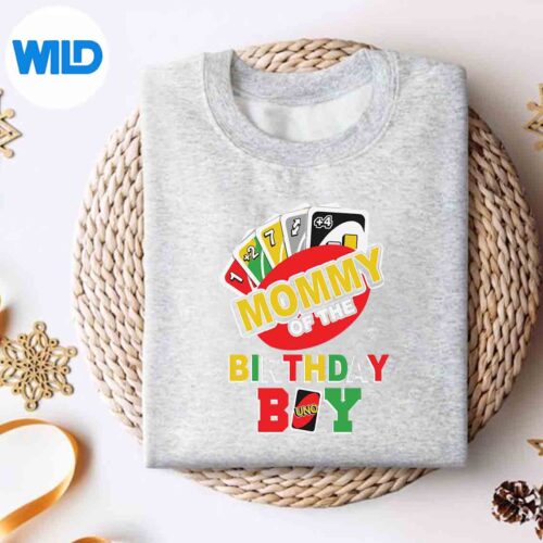 Mommy Of The Uno Mom Mama St Bday SVG PNG 4 MommyOfTheUnoMomMamaStBdaysweater