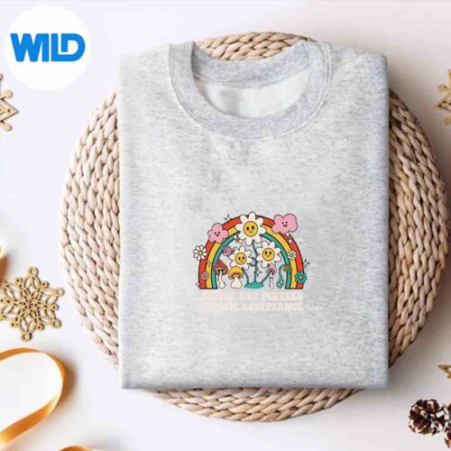 People Not Puzzle Autism Awareness Groovy Rainbow Asd SVG PNG Digital Download 4 PeopleNotPuzzleAutismAwarenessGroovyRainbowAsdsweater