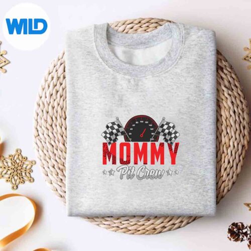 Race Car Party Racing Family Mommy Pit Crew Design for Cricut 4 RaceCarPartyRacingFamilyMommyPitCrewsweater