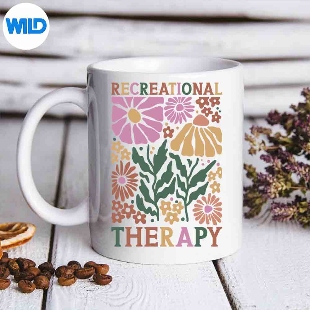 Recreational Therapy Squad Therapist Recreation Therapeutic Vector Design