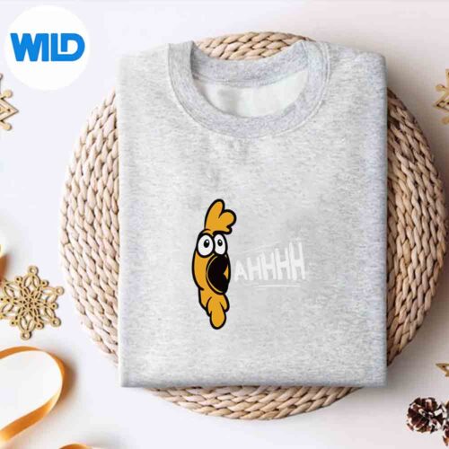 Rubber Chicken Costume Ahhhh Toy Rubber Chicken Digital Design 4 RubberChickenCostumeAhhhhToyRubberChickensweater