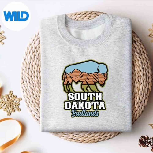 SouthDakotaBadlandsBuffaloRoamsweater