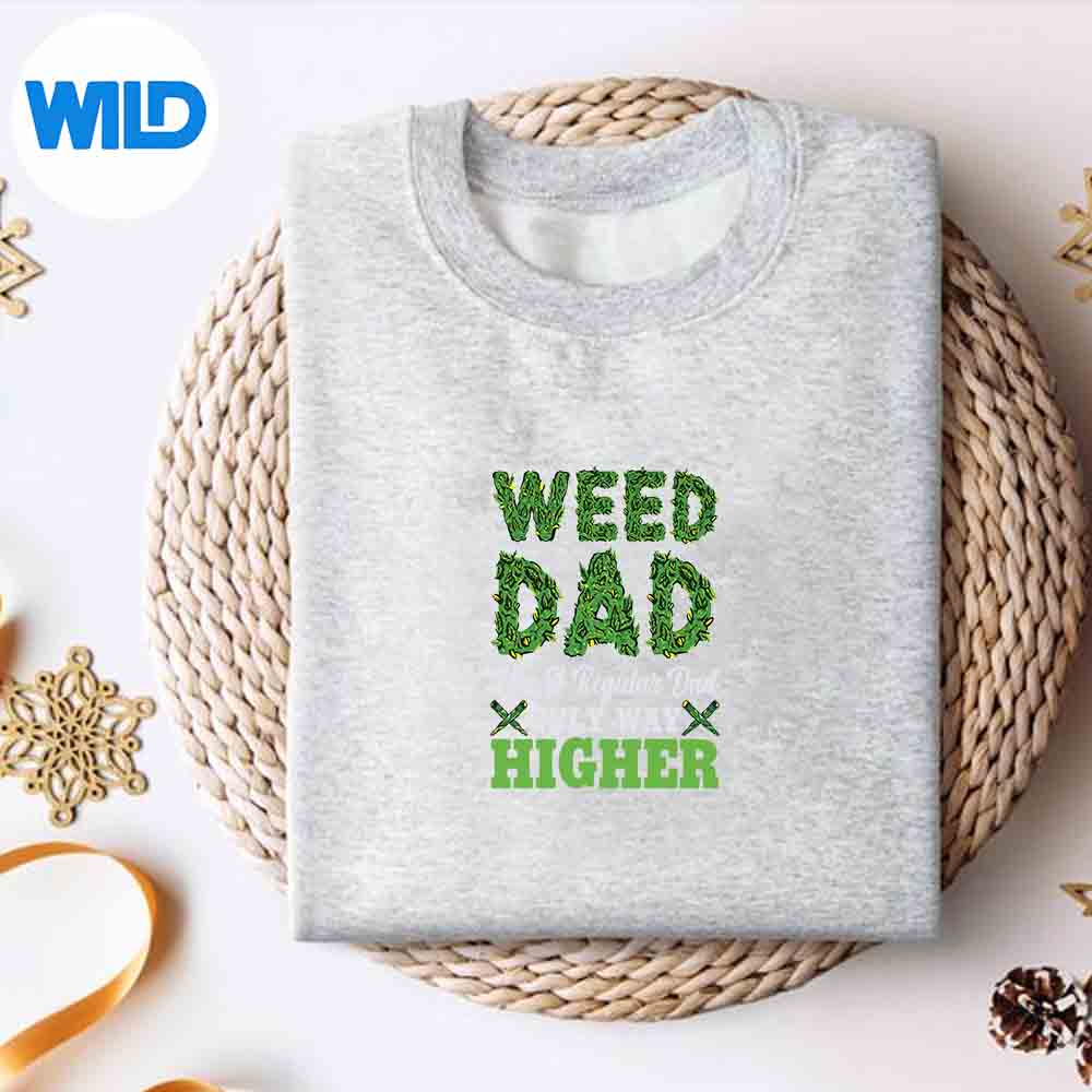 Alternative view of Stoner For Dad Marijuana Weed Cannabis Pot Leaf SVG Cut File