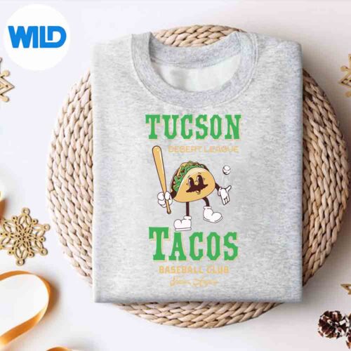 TucsonTacosRetroMinorLeagueBaseballTeamsweater
