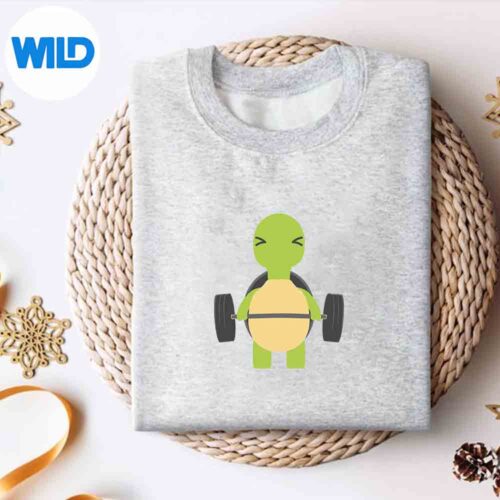 TurtleDeadliftWeightLiftingGymWorkoutsweater