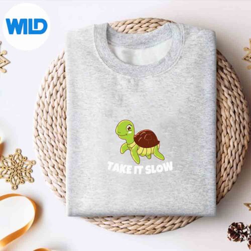 Turtle Take It Slow Tortoise Sea Turtle SVG Cut File 4 TurtleTakeItSlowTortoiseSeaTurtlesweater