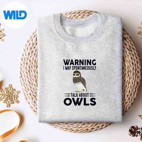 Warning I May Spontaneously Talk About Owls Raglan Baseball SVG PNG 4 WarningIMaySpontaneouslyTalkAboutOwlsRaglanBaseballsweater