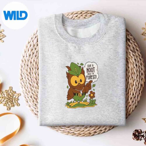 Woodsy Owl Give A Hoot About The Forest Arbor Day Earth Day PNG SVG for Cricut 4 WoodsyOwlGiveAHootAboutTheForestArborDayEarthDaysweater
