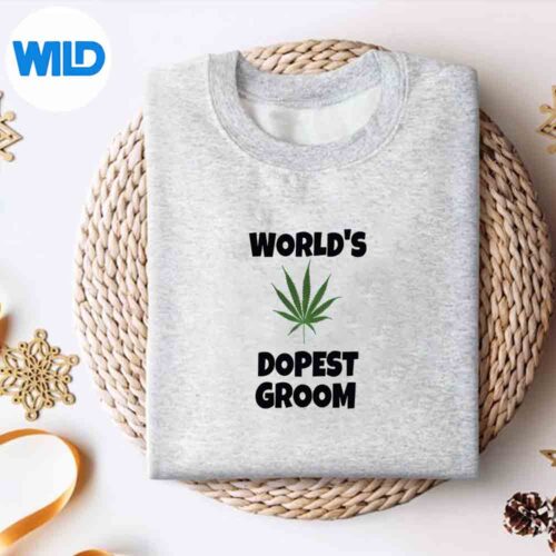 Worlds Dopest Groom Weed Bachelor Party Cannabis Silhouette SVG PNG 4 WorldsDopestGroomWeedBachelorPartyCannabissweater