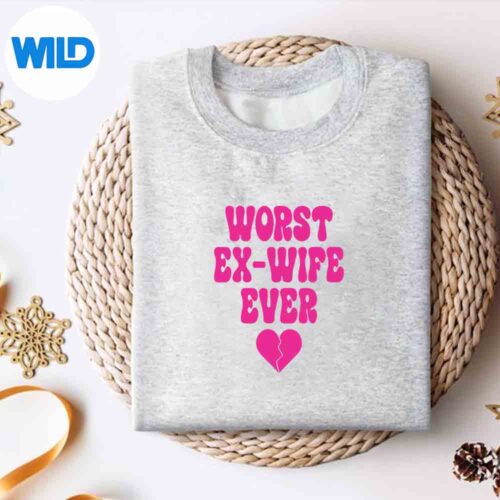 Worst Exwife Ever Hippie Vintage SVG PNG Digital Download 4 WorstExwifeEverHippieVintagesweater