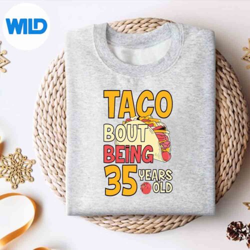 Year Old Taco Bout Being Th Bday Silhouette SVG PNG 4 YearOldTacoBoutBeingThBdaysweater