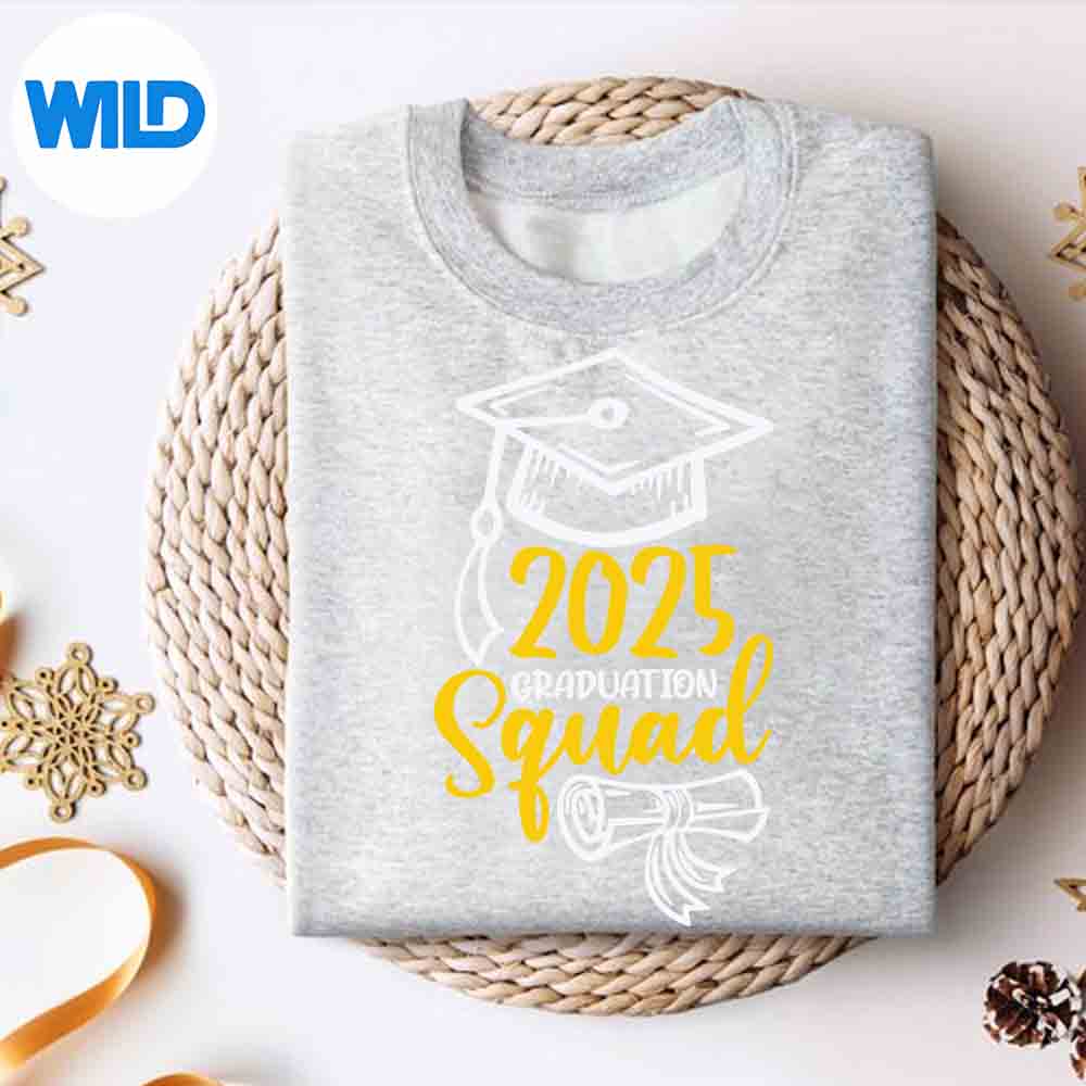 2025 Graduation Squad Class Of 25 High School College Grad SVG PNG Digital Download 2 2025 Graduation Squad Class Of 25 High School College Grad SVG PNG Digital Download - Image 2