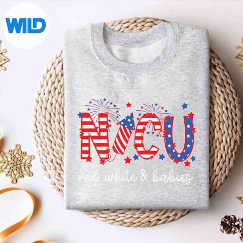 4th Of July Nicu Neonatal Icu Nurse 4th Of July American Nur Vector Design 4 4thOfJulyNicuNeonatalIcuNurse4thOfJulyAmericanNursweater