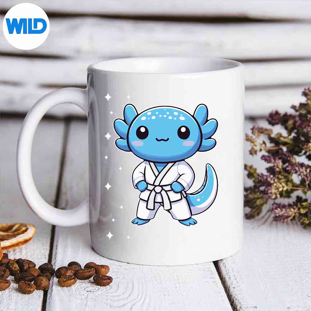 Axolotl Kawaii Anime Retro Cute Girls Digital Design