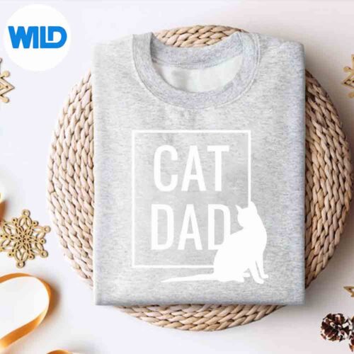 Cat Dad Cat Owner Father Daddy Vector Design 4 CatDadCatOwnerFatherDaddysweater